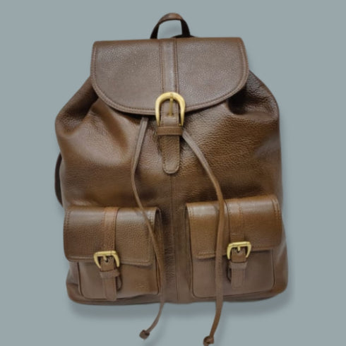 Starco Genuine Leather Backpack -3